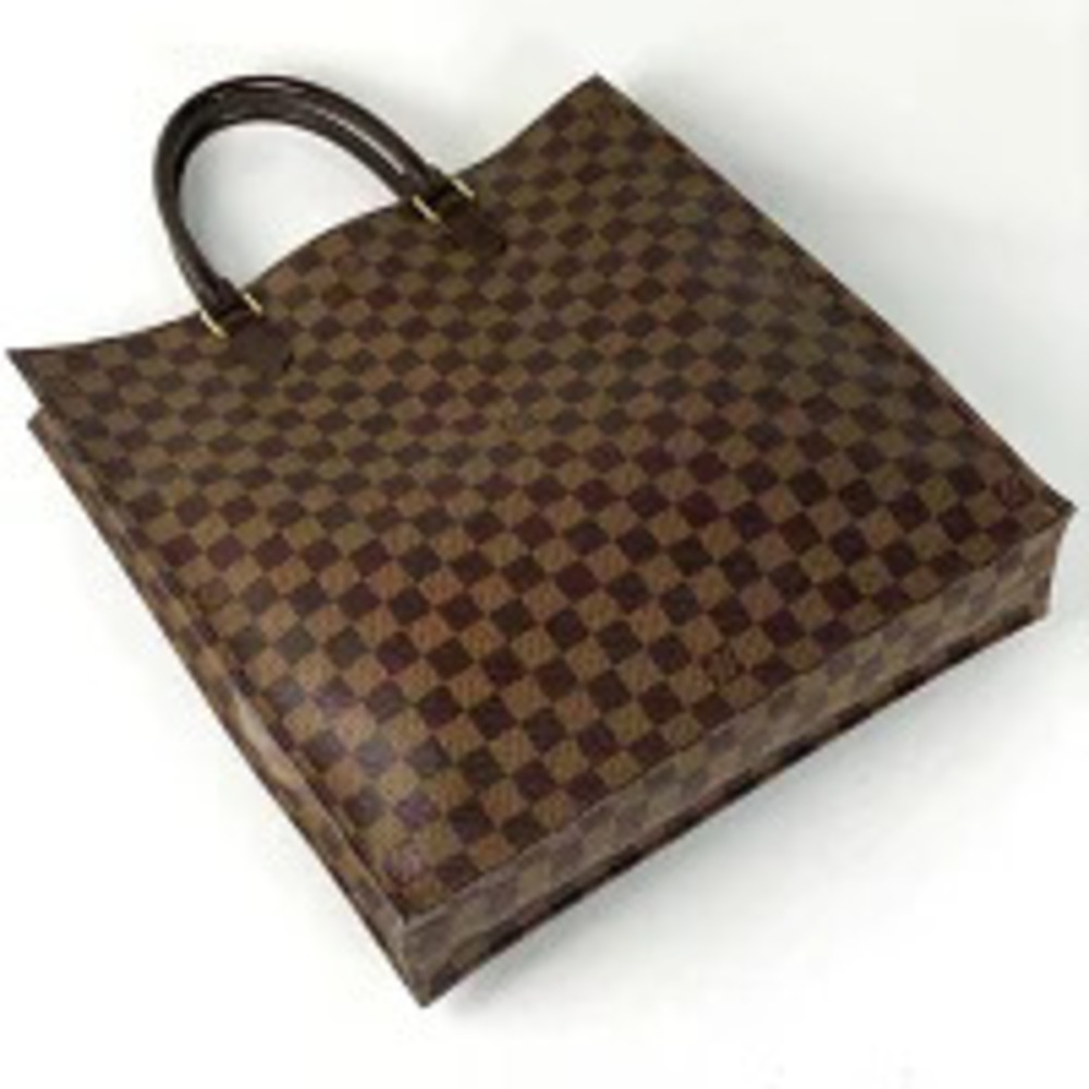 Louis Vuitton Bag Damier Brown Tote Handbag Sac Plat